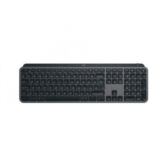 Logitech MX KEYS S/Bezdrátová USB + Bluetooth/CZ-SK layout/Grafitová