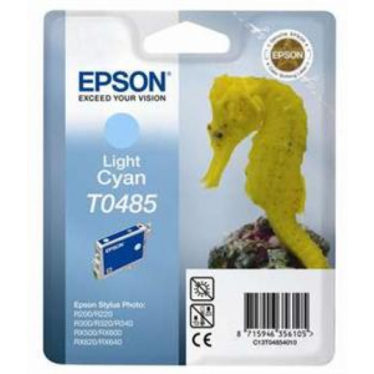 EPSON Ink ctrg Light Cyan RX500/RX600/R300/R200 T0485