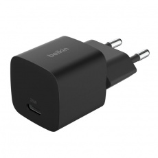 BELKIN 25W USB PD nabíjecí adaptér černý BELKIN 25W USB PD nabíjecí adaptér černý