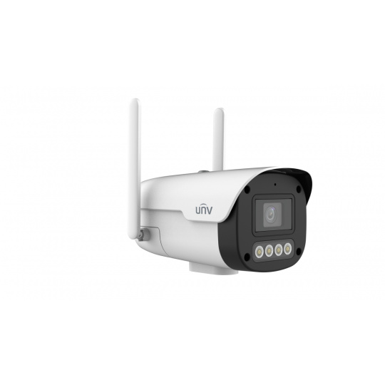 Uniview IPC2A14LP-ADF40KC-4G-E LTE 4MPx bullet venkovní, 79°, Smart IR 50 m + Bílý 30 m