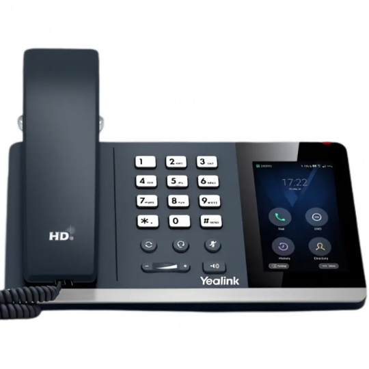 Yealink T64LTE, 4G IP telefon, Android 12, nano SIM, Wi-Fi, BT