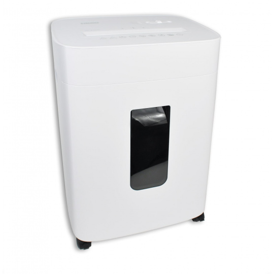 Skartovačka DESQ, 2 x 12 mm, 20l, křížový řez, bílá