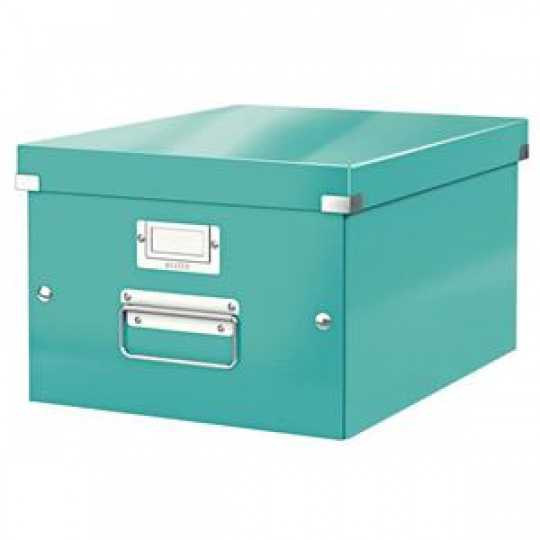 LEITZ Univerzální krabice  Click&Store, velikost M (A4), ledově modrá
