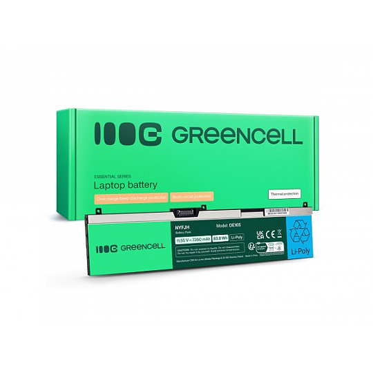 Greencell baterie pro Dell 3HWPP Latitude 5400, 5401, 5410, 5411, 5500, 5501, 5510, 5511, 7591
