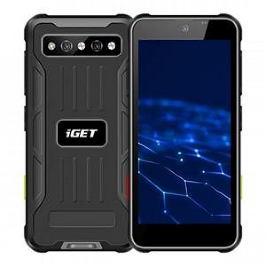iGET T mini Black - odolný 4"/1080x540/Octa-core/6GB/128GB/GPS+Glonass+Beidou/WiFi+BT 5.0/5 MPx+16+20 MPx/USB-C/Andr. 16 iGET T mini Black - odolný 4"/1080x540/Octa-core/6GB/128GB/GPS+Glonass+Beidou/WiFi+BT 5.0/5 MPx+16+20 MPx/USB-C/Andr. 16