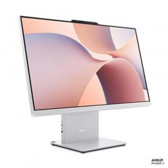 Lenovo IdeaCentre AIO 24AKP10   Ryzen 5 220/16GB/SSD 512GB/23,8"/FHD/IPS/250nitů/100Hz/3r On-site/90W/bez OS/stříbrná