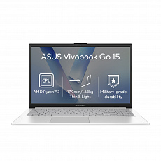 ASUS Vivobook Go 15/E1504FA-BQ5409W/R3-30/15,6"/FHD/8GB/256GB/AMD int/W11H/Silver/2R ASUS Vivobook Go 15/E1504FA-BQ5409W/R3-30/15,6"/FHD/8GB/256GB/AMD int/W11H/Silver/2R