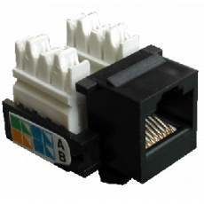 DATACOM Keystone cat5E black UTP DATACOM Keystone cat5E black UTP