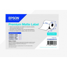 Premium Matte Label Cont.R, 105mmx35m, MOQ 18ks