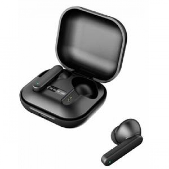 GEMBIRD Sluchátka FitEar-X100B, Bluetooth, TWS, černá