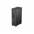 19" VOLNĚ STOJÍCÍ RACKOVÁ SKŘÍŇ 42U 600X1200 ČERNÉ SKLENĚNÉ DVEŘE LCD LANBERG (FLAT PACK) V2