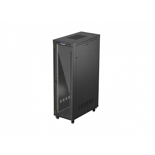 19" VOLNĚ STOJÍCÍ RACKOVÁ SKŘÍŇ 42U 600X1200 ČERNÉ SKLENĚNÉ DVEŘE LCD LANBERG (FLAT PACK) V2 19" VOLNĚ STOJÍCÍ RACKOVÁ SKŘÍŇ 42U 600X1200 ČERNÉ SKLENĚNÉ DVEŘE LCD LANBERG (FLAT PACK) V2