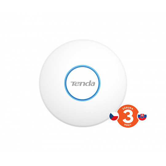 Tenda i26 WiFi6 AX1500 AP 1501 Mb/s, 1x GLAN, 12x SSID, VLAN, aktivní PoE, stěna/strop, Client + AP Tenda i26 WiFi6 AX1500 AP 1501 Mb/s, 1x GLAN, 12x SSID, VLAN, aktivní PoE, stěna/strop, Client + AP