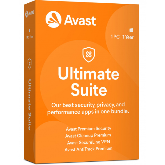 AVAST Ultimate for Windows- 1 PC 1Y