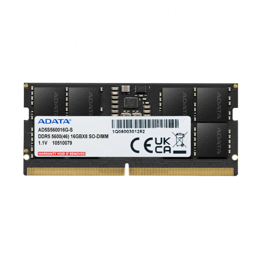 Adata/SO-DIMM DDR5/16/5600MHz/CL46/1x16GB Adata/SO-DIMM DDR5/16/5600MHz/CL46/1x16GB