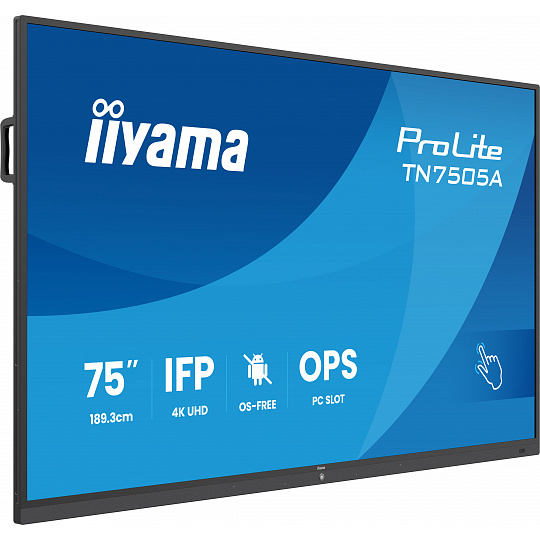 75" iiyama TN7505A-B1AG:IPS,4K,no Android 75" iiyama TN7505A-B1AG:IPS,4K,no Android