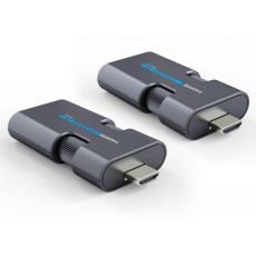 PremiumCord HDMI extender na 50m přes jeden kabel Cat6 PremiumCord HDMI extender na 50m přes jeden kabel Cat6
