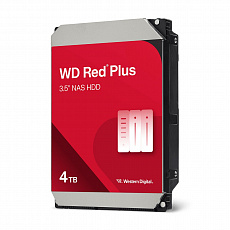 QNAP - WD, HDD, RedPlus, SATAIII, 3,5", 4TB