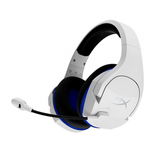 HP HyperX Cloud Stinger Core - Wireless Gaming Headset (White-Blue) - PS5-PS4