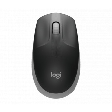 myš Logitech Full-size Wireless mouse M190, MID GREY