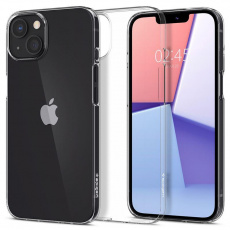 Ochranný kryt Spigen Air Skin pro iPhone 13 mini transparentní Ochranný kryt Spigen Air Skin pro iPhone 13 mini transparentní