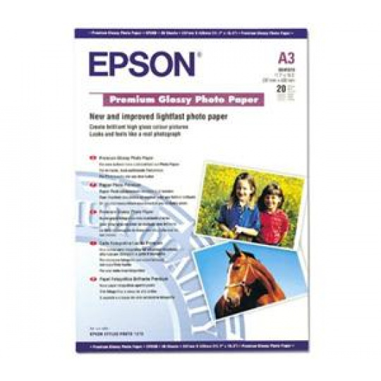 EPSON A3,Premium Glossy Photo Paper (20listů)