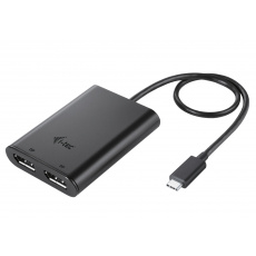 i-tec USB-C Dual 4K/60Hz (single 8K/30Hz) DP Video Adapter