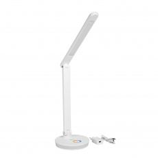 Platinet PDL400RGBW stolní LED lampa 12W stmívatelná, dotykové ovládání, USB port, bílá Platinet PDL400RGBW stolní LED lampa 12W stmívatelná, dotykové ovládání, USB port, bílá