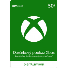 ESD XBOX - Dárková karta Xbox 50 EUR ESD XBOX - Dárková karta Xbox 50 EUR