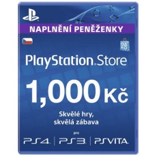 PlayStation Live Cards 1000Kč Hang - pouze pro CZ PS Store PlayStation Live Cards 1000Kč Hang - pouze pro CZ PS Store
