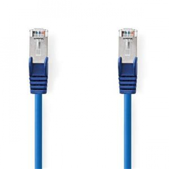 Nedis CCGL85121BU20 - Síťový Kabel Cat 5e SF/UTP | RJ45 Zástrčka - RJ45  Zástrčka | 2 m | Modrá