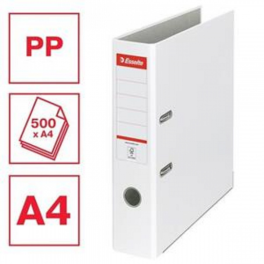 Esselte Economy A4 75 mm bílý