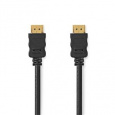 Nedis CVGL34060BK05 - Kabel High Speed HDMI™ s Ethernetem | Konektor HDMI™ - Konektor HDMI™ | 0,5 m | Černá barva