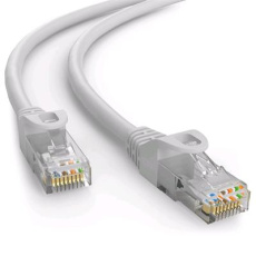 Kabel C-TECH patchcord Cat6e, UTP, šedý, 5m Kabel C-TECH patchcord Cat6e, UTP, šedý, 5m