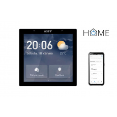 iGET HOME GW6 Control 4" LCD Gateway - brána Wi-Fi/Bluetooth/Zigbee 3.0, Philips HUE,Tuya,Andr,iOS