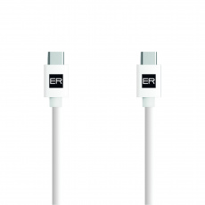 ER POWER kabel USB-C/C 3A 60W 200cm bílý ER POWER kabel USB-C/C 3A 60W 200cm bílý