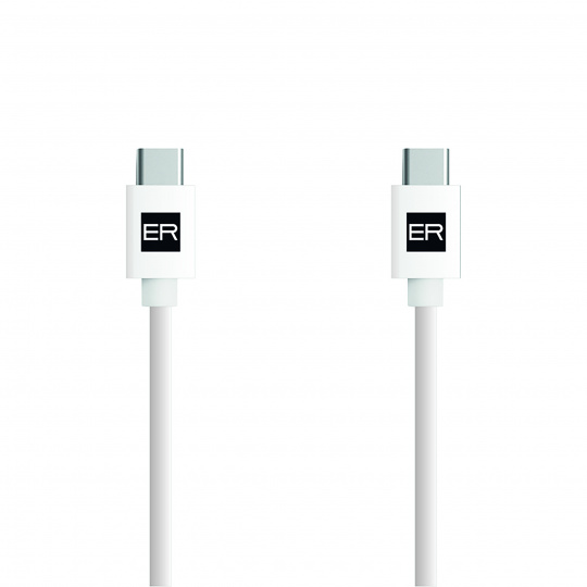 ER POWER kabel USB-C/C 3A 60W 200cm bílý