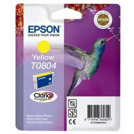 R265/360,RX560 Yellow Ink cartridge (T0804)