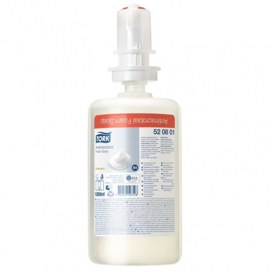 Pěnové mýdlo Tork Premium Antimikrobiální 1l S4