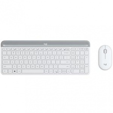 Logitech klávesnice s myší Wireless Combo Slim MK470 US - bílá Logitech klávesnice s myší Wireless Combo Slim MK470 US - bílá