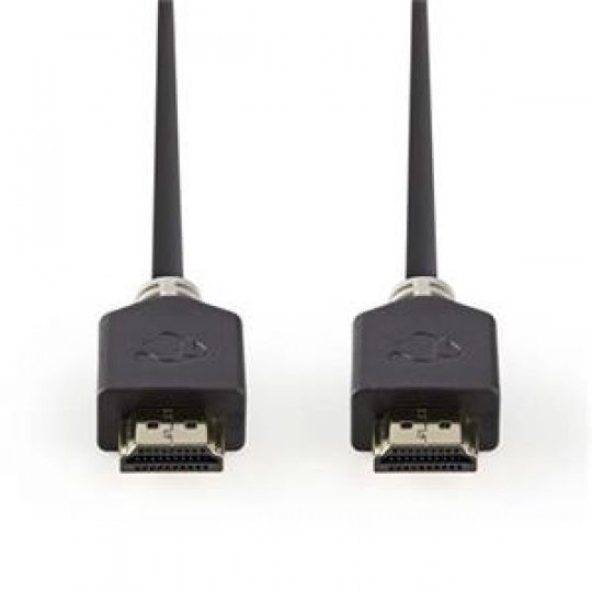 Nedis CVBW34000AT200 - Kabel High Speed HDMI™ s Ethernetem | Konektor HDMI™ - Konektor HDMI™ | 20 m | Antracit