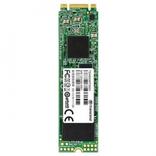 TRANSCEND MTS820S 480GB SSD disk M.2 2280, SATA III (TLC), 530MB/s R, 480MB/s W