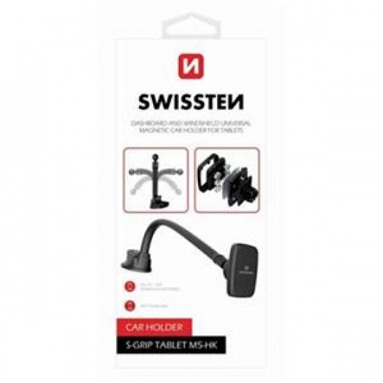 SWISSTEN MAGNETIC CAR HOLDER FOR TABLET S-GRIP M5-HK