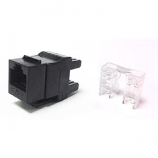 DATACOM Keystone RJ45 UTP CAT6 (DUAL) SLIM černý