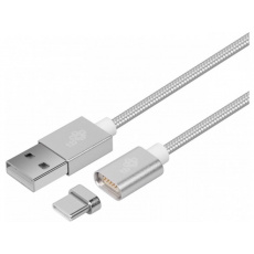 TB Touch kabel USB C- USB stříbrný, 1m TB Touch kabel USB C- USB stříbrný, 1m