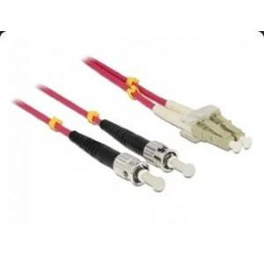 OPTIX LC-ST Optický patch cord 50/125 15m OM4 Duplex