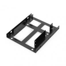DIGITUS Montážní sada: dva SSD/HDD 2.5 do 3,5 pozice. Montážní rám, kovový černý, šrouby, kabely DIGITUS Montážní sada: dva SSD/HDD 2.5 do 3,5 pozice. Montážní rám, kovový černý, šrouby, kabely
