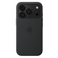 iPhone 18 Pro Silicone Case with MS - Black iPhone 18 Pro Silicone Case with MS - Black