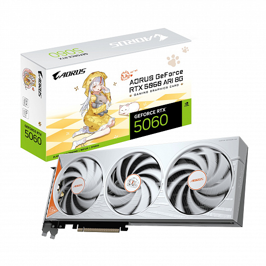 GIGABYTE AORUS RTX 5060 ARI 8G GIGABYTE AORUS RTX 5060 ARI 8G
