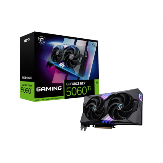 MSI GeForce RTX 5060 Ti/Gaming/OC/16GB/GDDR7